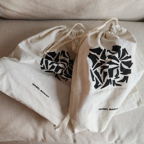 Isabel Marant Benkeen Red/Pink Tie-Dye Canvas High-Top Sneakers — US 7 - Picture 14 of 14